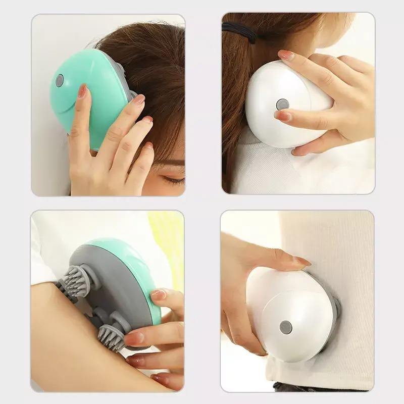 Smart Scalp Massager With Red Light Therapy